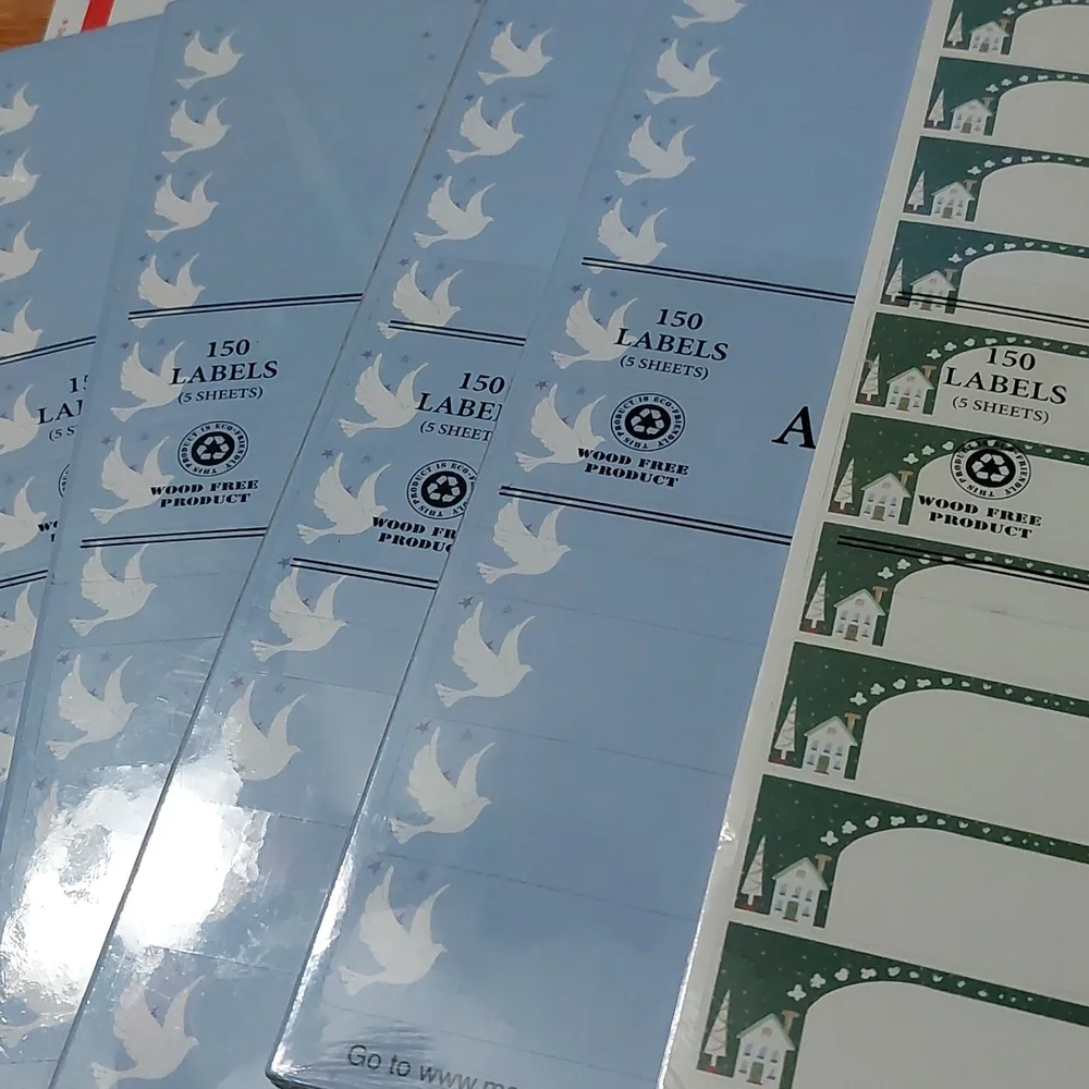 Address Labels 5 packs of 150 ea